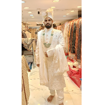 Elevate Your Elegance: Discover the Perfect Designer Handwork Sherwani | DIVA
