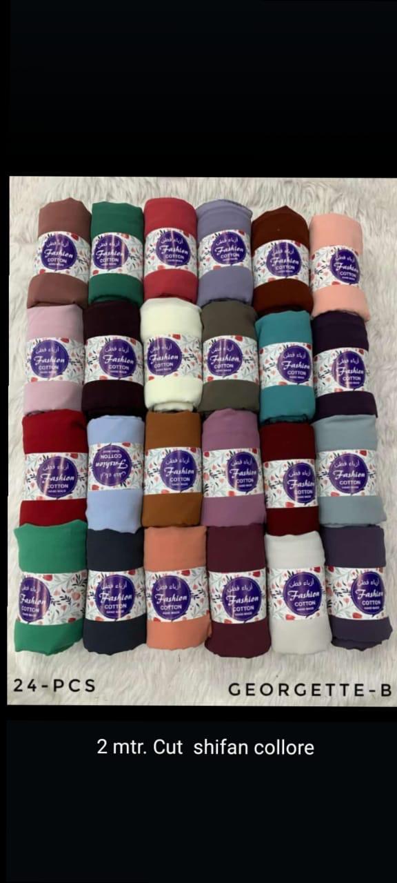 Embrace Elegance with 2-Meter Cut Chiffon: A Fabric That Breathes Life into Your Wardrobe | NADA BURKHA HOUSE