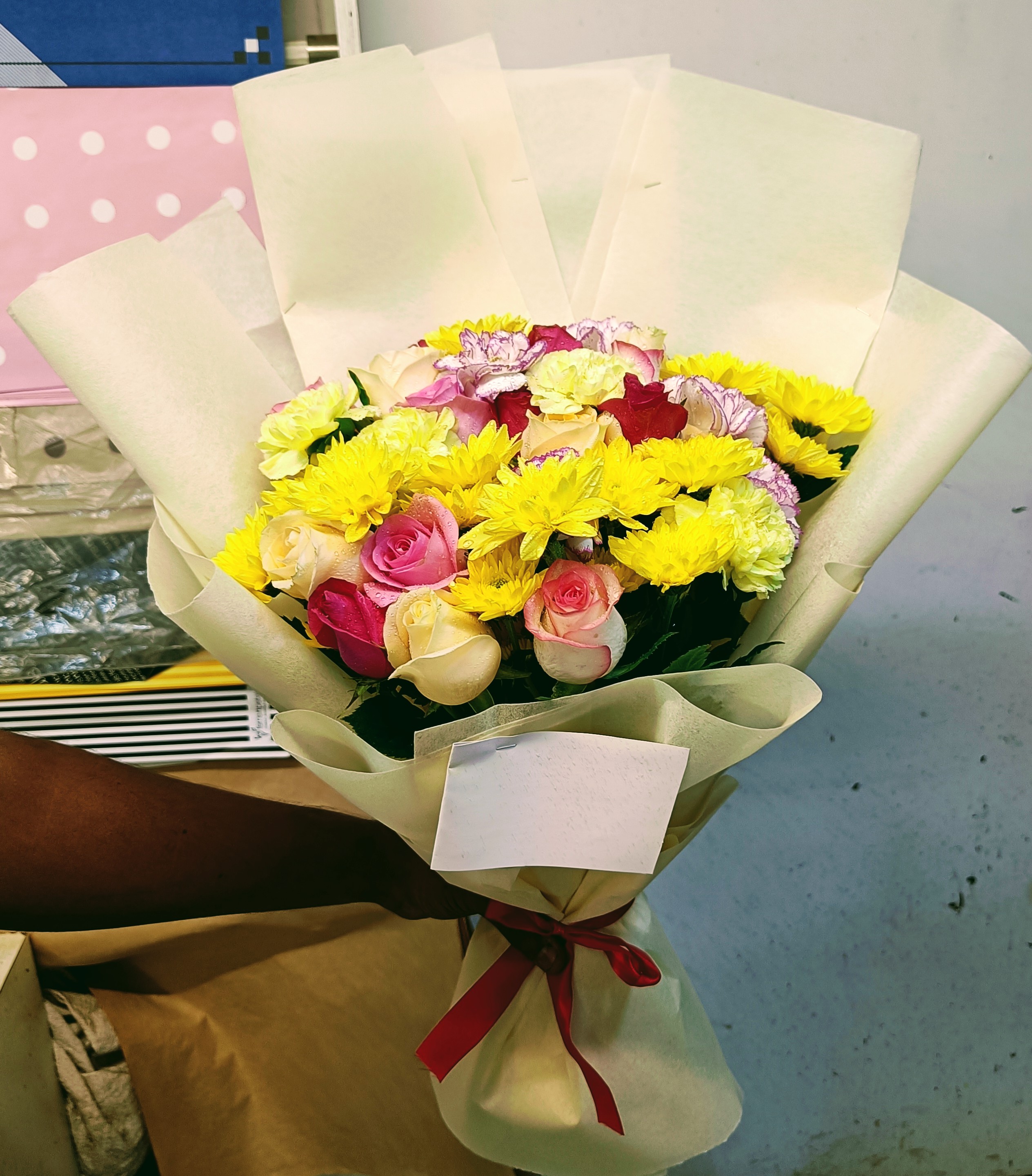 Brighten Someone’s Day with a Mixed Flower Bouquet from The Flower Studio
