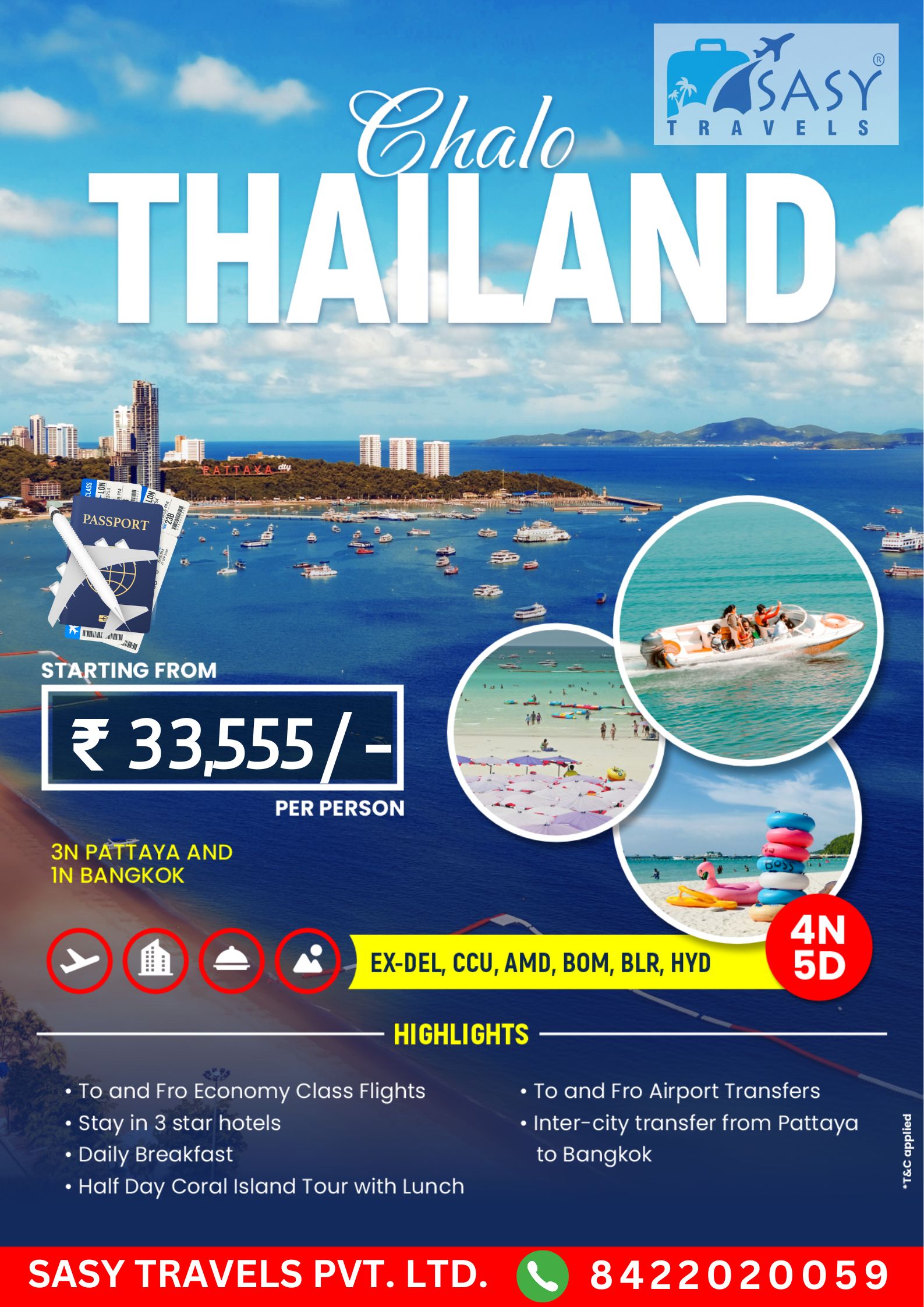 Discover the Magic of Thailand: A Perfect Getaway with Chalo Thailand 4N/5D