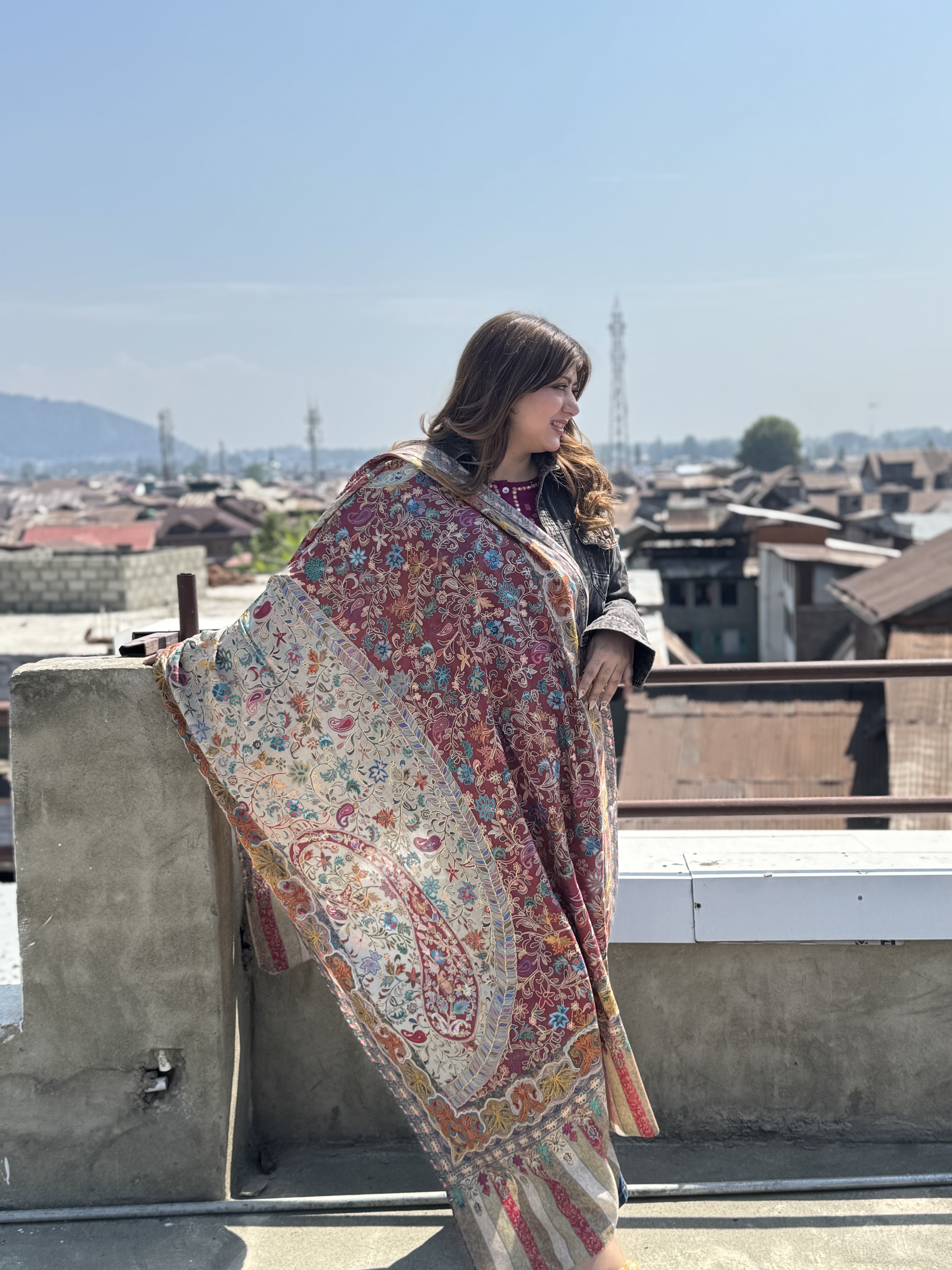 Embrace Tradition with Style: The Kalamkari Shawl from Hoor The Designer Wear