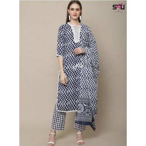 Embrace Elegance with the Perfect Black Printed Salwar Suit