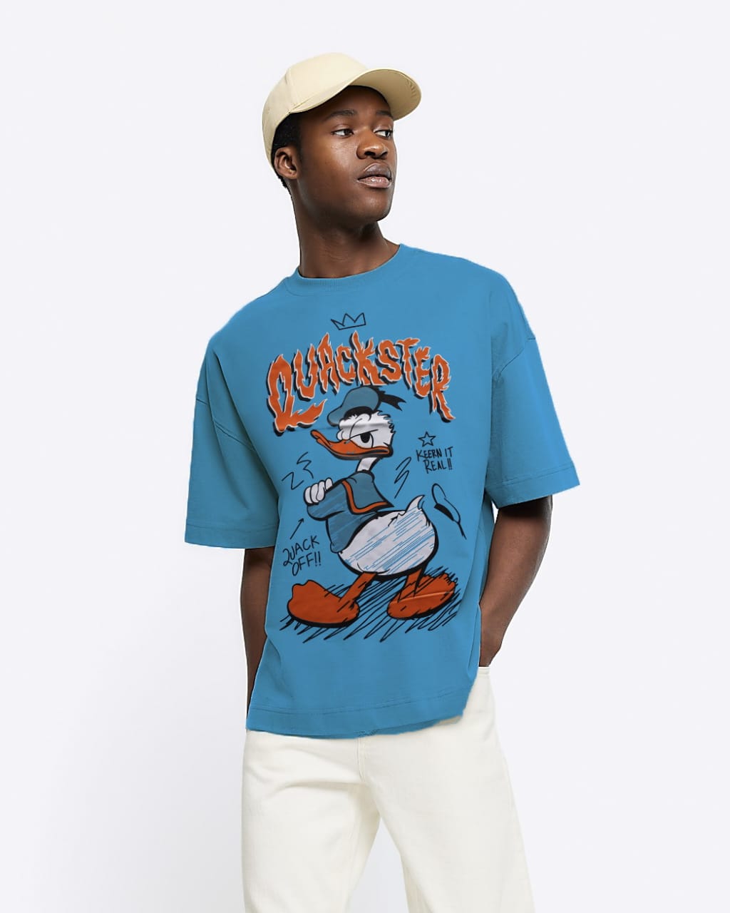 Embrace Comfort and Style with the Perfect Drop Shoulder T-Shirt