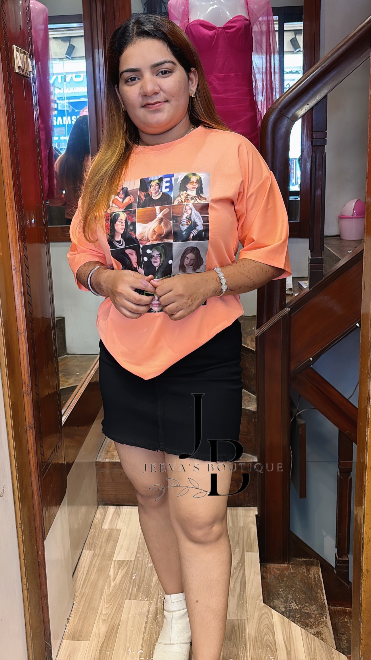 Embrace Comfort and Style: The Journey of Rhea and Her 3D Oversized T-Shirt