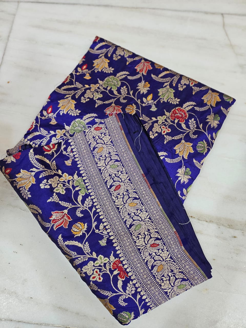 Embracing Elegance: How the Pure Banarasi Multi Alfi Saree Transforms Tradition into Modern Glamour