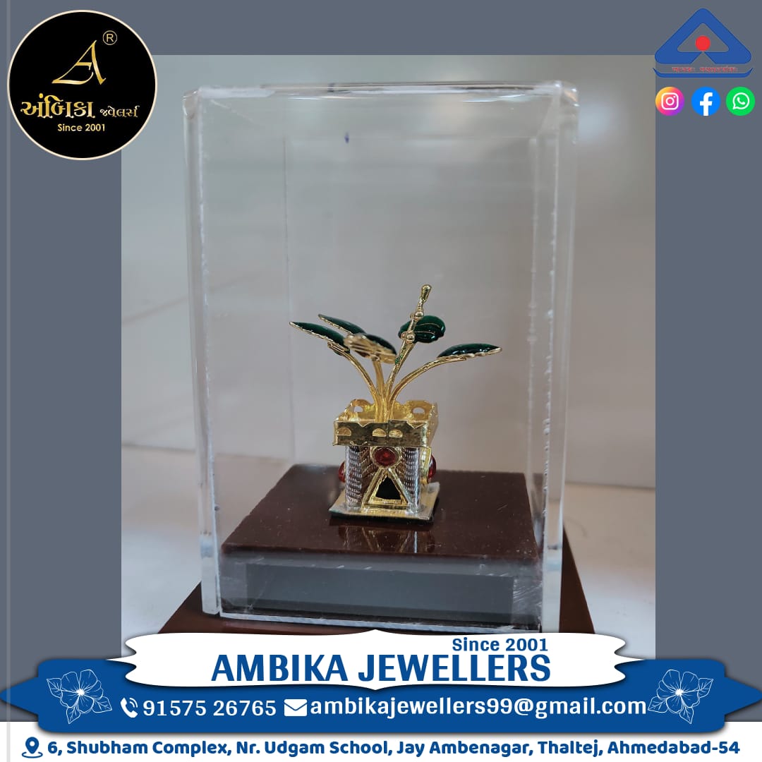 Embracing Tradition with Modern Elegance: The Silver Tulsi Kyara