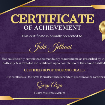 JUHI ROHIT JETHANI | Healer