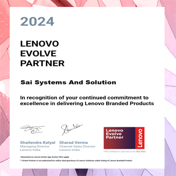 SAI SYSTEMS AND SOLUTION | Lenono Evolve Partner