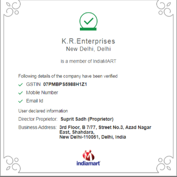 K R ENTERPRISES | India Mart