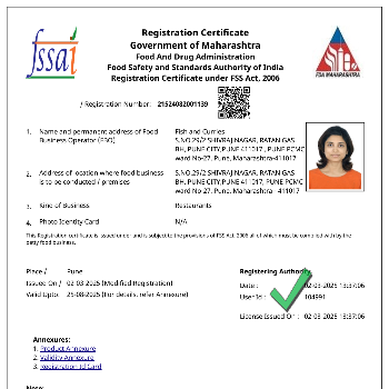 FISH AND CURRIES | FSSAI