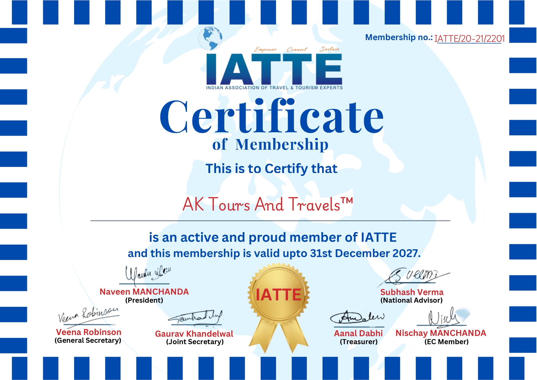 AK TOURS AND TRAVELS | IATTE