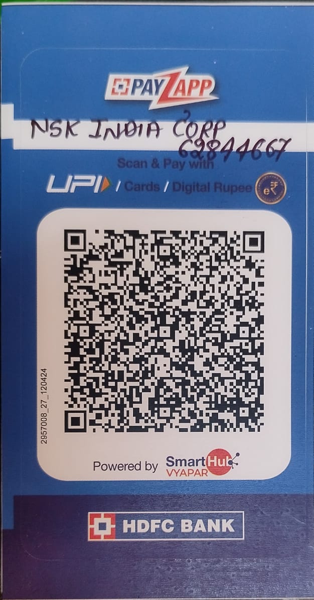 NSK HDFC QR Code