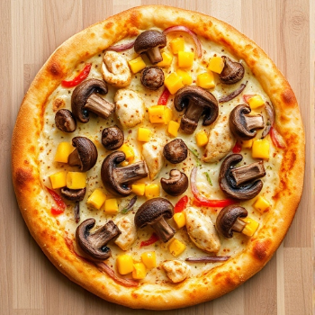 OB Chicken Mushroom Non Veg Pizza (Small)-https://s3.ap-south-1.amazonaws.com/prod-media-vyaparify-com/vcards/products/105165/product_1734902165.png Image