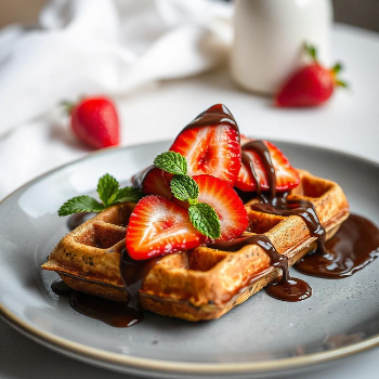 Strawberry & Chocolate Waffle (Double)-https://s3.ap-south-1.amazonaws.com/prod-media-vyaparify-com/vcards/products/105230/product_1734907730.png Image