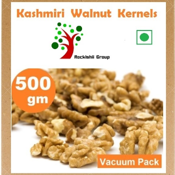 Rockishii Kashmiri Organic Walnut Kernels (Akhrot) Premium 500 gm DRY FRUITS Chanapora Srinagar Near Govt. Dispensary