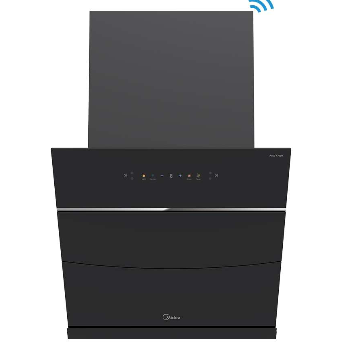 Midea Kitchen Chimney with 1800 m3/hr air suction, Slant, BLDC Motor-https://s3.ap-south-1.amazonaws.com/prod-media-vyaparify-com/vcards/products/108895/product_1735728657.png Image