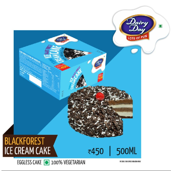  BLACKFOREST ICE CREAM CAKE-500ml RAJESHWARI AGENCIES MIRYALAGUDA