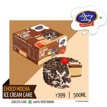  CHOCO MOCHA ICE CREAM CAKE -500ml RAJESHWARI AGENCIES MIRYALAGUDA