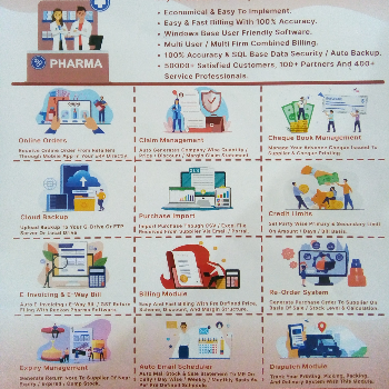  PHARMA MEDICINE SOFTWARE MATRIX INFOTECH 930, Central Avenue, Behind Kalra Petrol Pump, Chhota Loharpura, Gandhibagh, Nagpur,