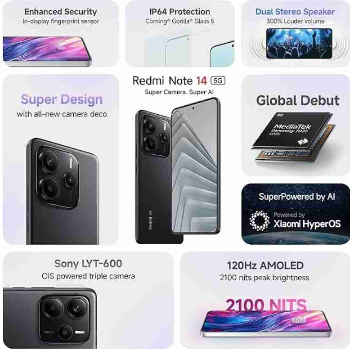 Redmi note 14 5G 6/128-https://s3.ap-south-1.amazonaws.com/prod-media-vyaparify-com/vcards/products/117646/product_1737108107_678a2a8b58b11.png Image