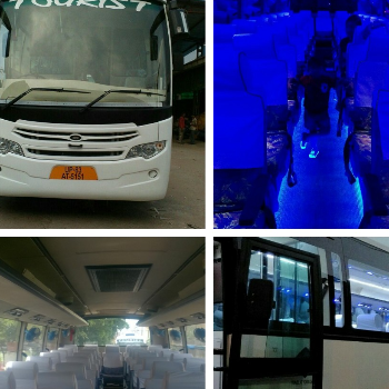  AC Bus AGRA HOLIDAYS AND TRAVELS 