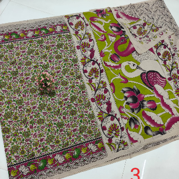 Pure cotton Kalamkari vegetable dye printed Sarees-https://s3.ap-south-1.amazonaws.com/prod-media-vyaparify-com/vcards/products/136317/product_1738993234_67a6ee5248aba.png Image