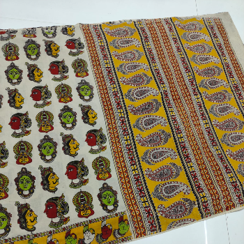 Pure cotton Kalamkari vegetable dye printed Sarees-https://s3.ap-south-1.amazonaws.com/prod-media-vyaparify-com/vcards/products/136318/product_1738993234_67a6ee526ab5f.png Image