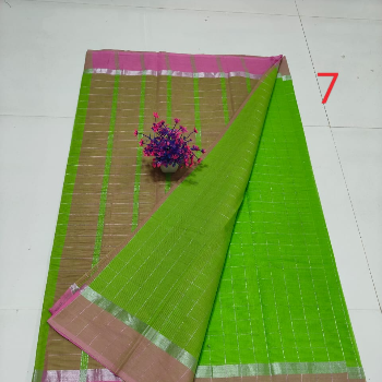 Handloom mangalagiri Pure cotton  Chekes and katari design Sarees-https://s3.ap-south-1.amazonaws.com/prod-media-vyaparify-com/vcards/products/136353/product_1738995889_67a6f8b1a1fc9.png Image