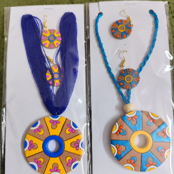  Handmade terracotta jewellery SHIGREE HOMENEEDS AND FASHIONS LIG 69 MOULAALI, Hyderabad, Telangana, 500040