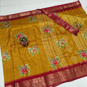 Soft dolla silk screen printed   design sarees and jari weaving kanchi border sarees-https://s3.ap-south-1.amazonaws.com/prod-media-vyaparify-com/vcards/products/138774/product_1739339326_67ac363e99319.png Image