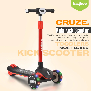 Baybee Cruze Pro Kick Scooter for Kids | Foldable Kids Scooter with 3 Height Adjustable Handle & Bra-https://s3.ap-south-1.amazonaws.com/prod-media-vyaparify-com/vcards/products/139445/product_1739432526_67ada24ed1c1a.png Image