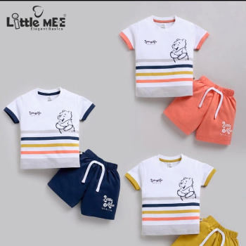  Little Mee T shirt + short PRATHAM KIDS STORE NAGAR PARISHAD  UDGIR UDGIR LATUR  413517