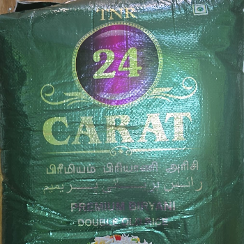  CARAT PREMIUM RICE ASP TRADERS 1542 100D SKP BUILDIND NO 2 VELLORE MAIN ROAD THENDRAL NAGAR VENGIKKAL
