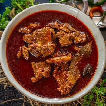  Mutton rogan josh (half) MOHAMMAD DANISH C O MIZAAJ  RESTAURAN  CAFE  G49 5 40 FEET SHAHEEN BAGH NR QURESHI KABAB