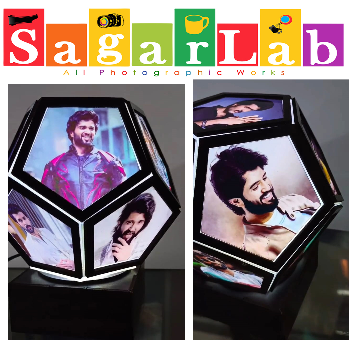  ROTATING LED CUBE SAGAR LAB 4 1 295 GROUNDFLOOR OFFICE ROADTOWR CIRCLE KARIM NAGAR