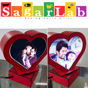  ROTATING LED CUBE HEART SHAPE SAGAR LAB 4 1 295 GROUNDFLOOR OFFICE ROADTOWR CIRCLE KARIM NAGAR