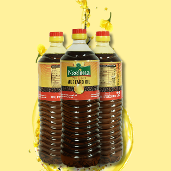  Neelima Kachi Ghani Pure Mustard Oil – Pet Bottle – 3L GOYAL AGRO MANUFACTURING COMPANY D-329 AGRO PARK, PHASE-1, UPSIDC INDUSTRIAL AREA, KURSI ROAD, BARABANKIBLOCK C SHAHNAJAF ROAD, LUCKNOW, UTTAR PRADESH, 226001