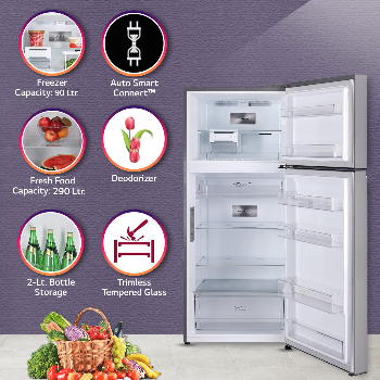 LG 380 L 3 Star Frost-Free Smart Inverter Wi-Fi Double Door Refrigerator (GL-T412VPZX, Shiny Steel, Convertible & Door Cooling+, Gross Volume- 408 L-https://s3.ap-south-1.amazonaws.com/prod-media-vyaparify-com/vcards/products/166967/product_1742051497_67d598a9933c0.png Image