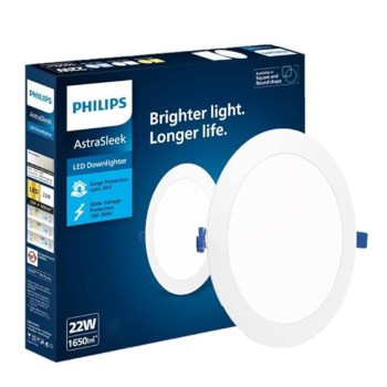  22W LED Philips Astra Sleek Downlight LIGHTHOUSE ELECTRICALS 42 BHAGYAM STREET, Chennai, Tamil Nadu, 600107