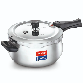  PRESTIGE SVACHH TRI-PLY HANDI PRESSURE COOKER 3 LITRE HINDUSTHAN ALLUMINIUM G T ROAD RADHA NAGAR PARA NEAR DHOLDIGHI PETROL PUMP BURDWAN