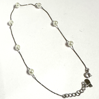  925 Silver Anklet AMBICA JEWELLERS Thaltej, Ahmedabad