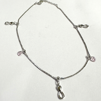  925 Silver Anklet AMBICA JEWELLERS Thaltej, Ahmedabad