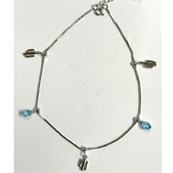  925 Silver Anklet AMBICA JEWELLERS Thaltej, Ahmedabad