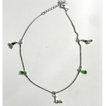  925 Silver Anklet AMBICA JEWELLERS Thaltej, Ahmedabad