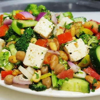  High Protein Salad PIZZA ITALIA NEAR SMART POINT,MIANI ROAD, DASUYA