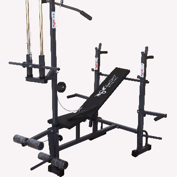 GoFiTPrO 20 in 1 Single Support Black Home Gym Fitness Benches-https://s3.ap-south-1.amazonaws.com/prod-media-vyaparify-com/vcards/products/185981/product_1744370709_67f8fc15118f6.png Image