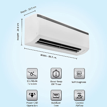  DAIKIN 1.0 TON INVERTER SPLITE AC 3* DAS GLOBAL TRADING COMPANY 40/16 KONNAGAR G.T. ROAD EAST, BEHIND HDFC BANK