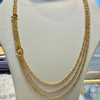 Classic Gold Multi-Layered Mala or Haar with Floral Motif-https://s3.ap-south-1.amazonaws.com/prod-media-vyaparify-com/vcards/products/195681/product_1745413878_6808e6f602bf2.png Image