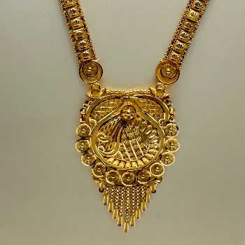 Antique Gold Temple-Inspired Pendant Necklace with Coin Detailing-https://s3.ap-south-1.amazonaws.com/prod-media-vyaparify-com/vcards/products/195798/product_1745416272_6808f050c329e.png Image