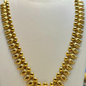 Peacock Feather-Inspired Gold Choker Necklace or Haar-https://s3.ap-south-1.amazonaws.com/prod-media-vyaparify-com/vcards/products/195811/product_1745416752_6808f23091df3.png Image